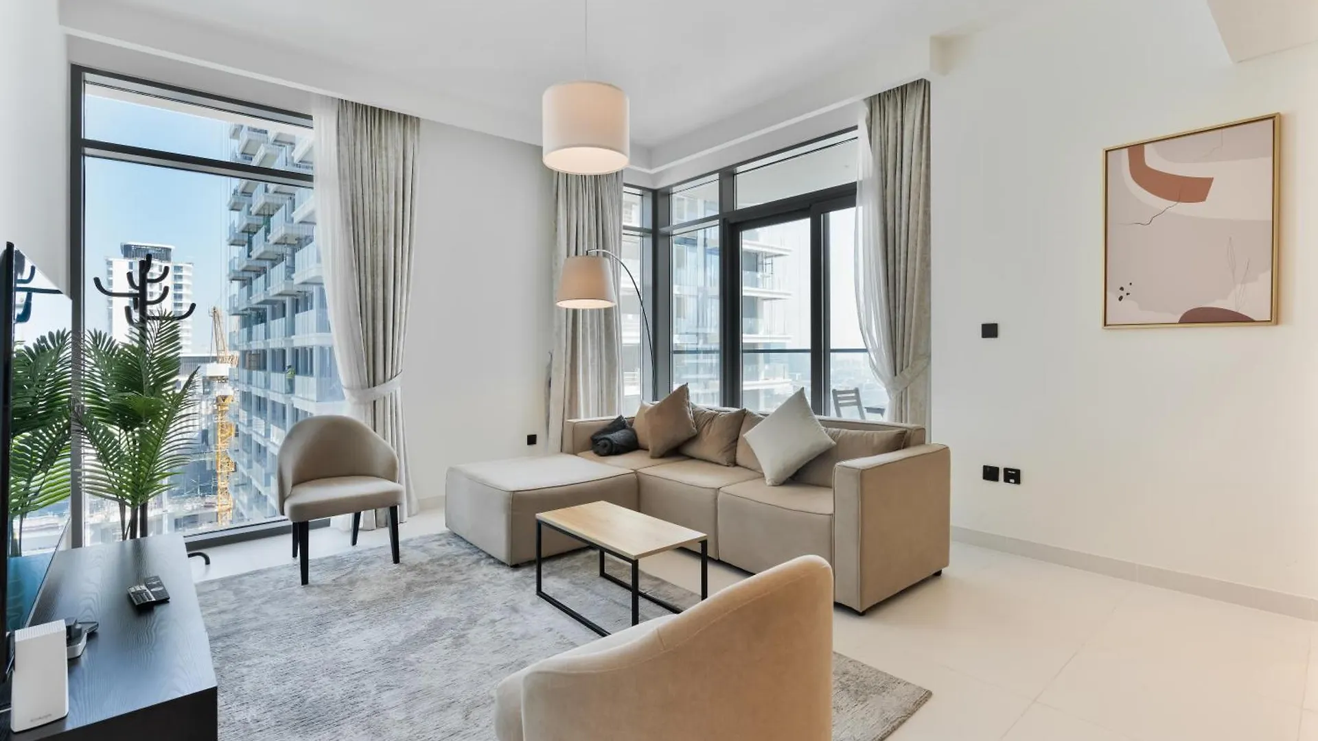Beachfront 2-Bdr, High Floor, Sea And Palm View, Beach Access 迪拜 0*,  阿拉伯联合酋长国
