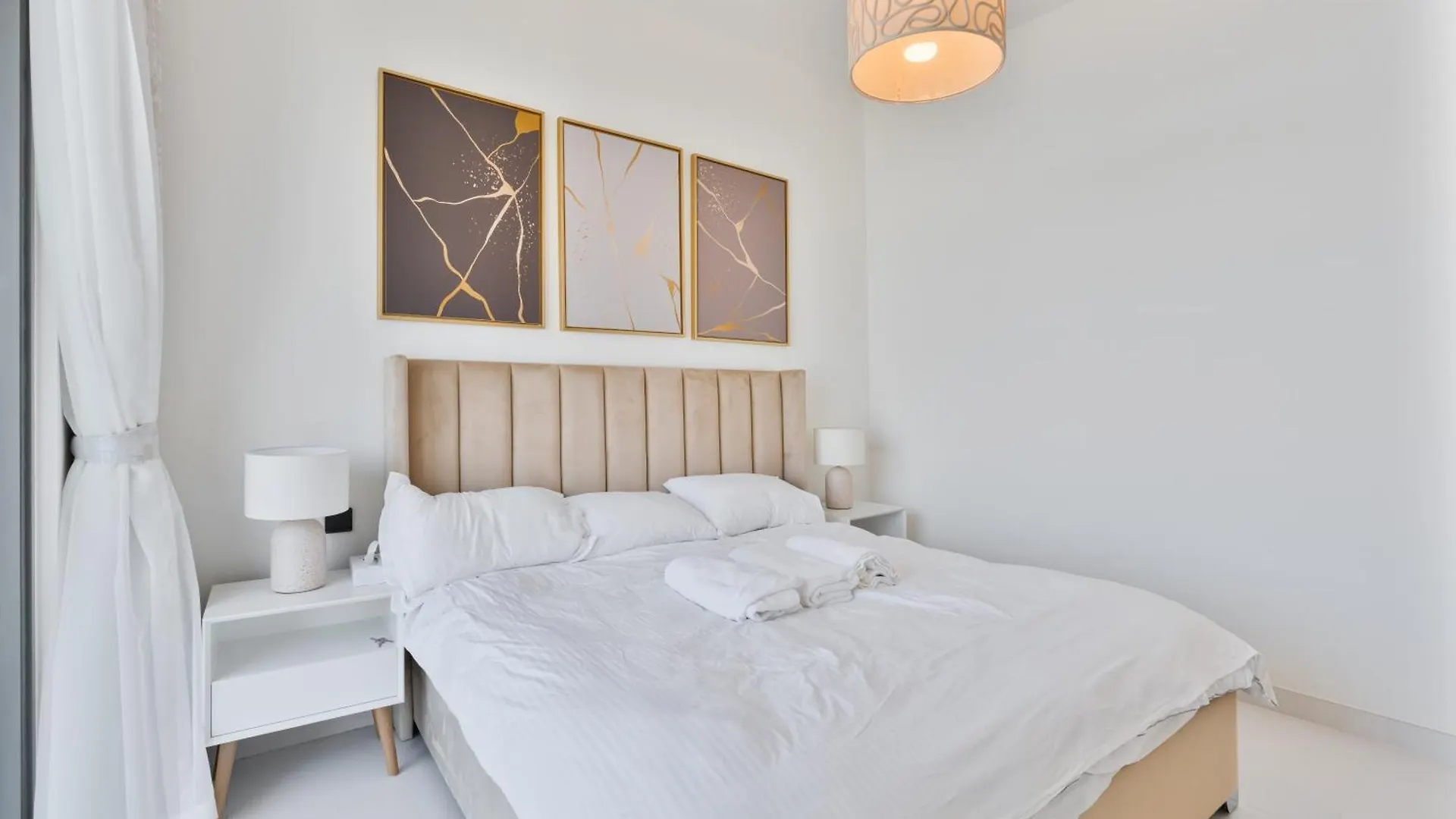 公寓 Beachfront 2-Bdr, High Floor, Sea And Palm View, Beach Access 迪拜