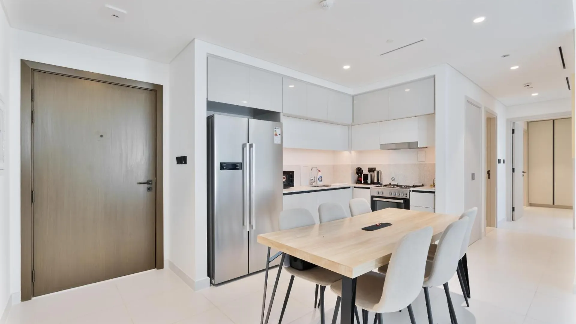 公寓 Beachfront 2-Bdr, High Floor, Sea And Palm View, Beach Access 迪拜 阿拉伯联合酋长国
